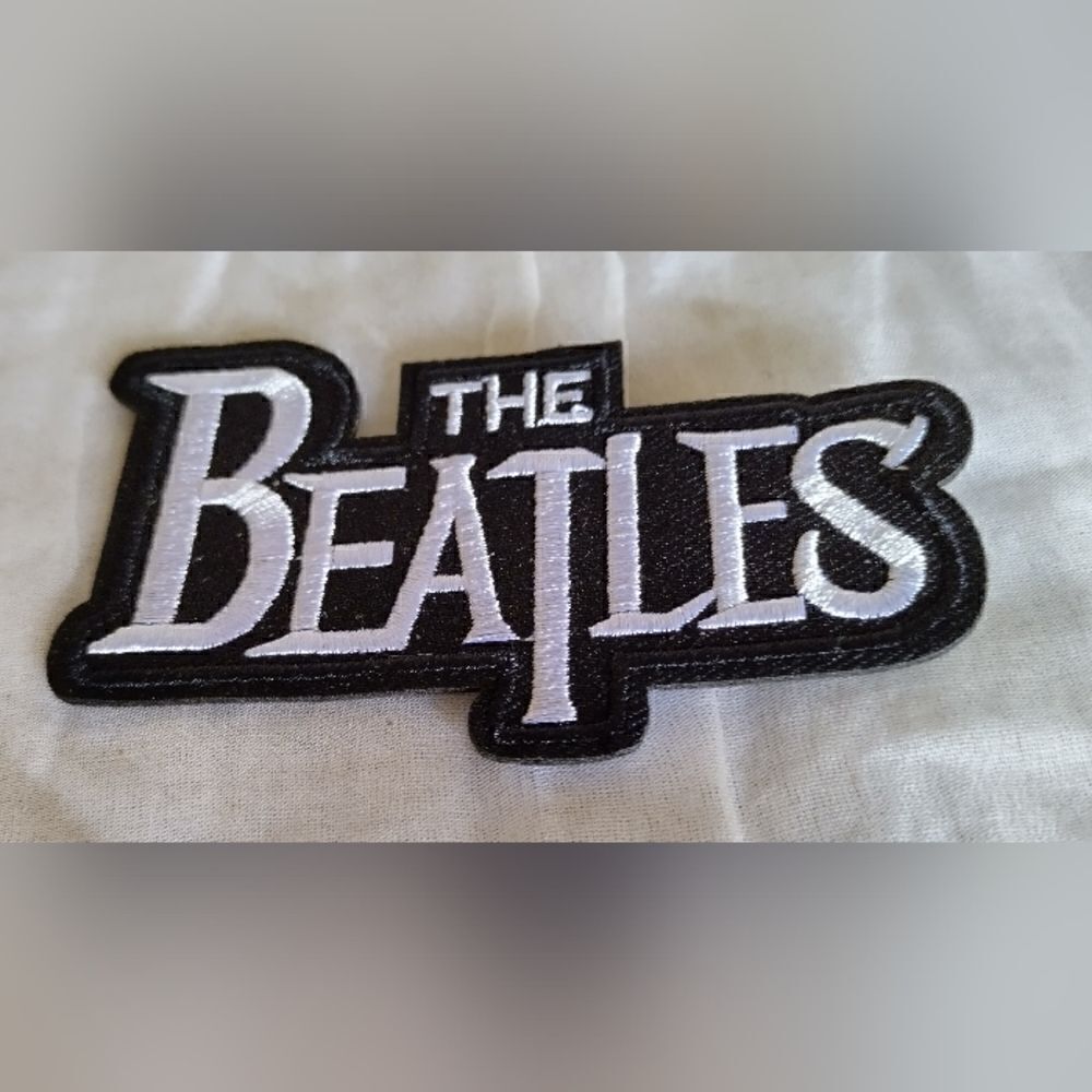 BEATLES, The LOGO EMBROIDERED Iron--on PATCH